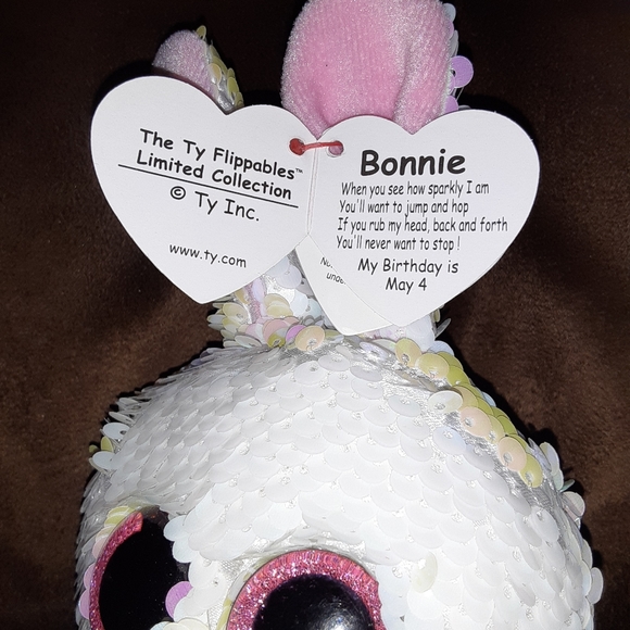 Ty Flippables Bonnie Bunny - Picture 7 of 7